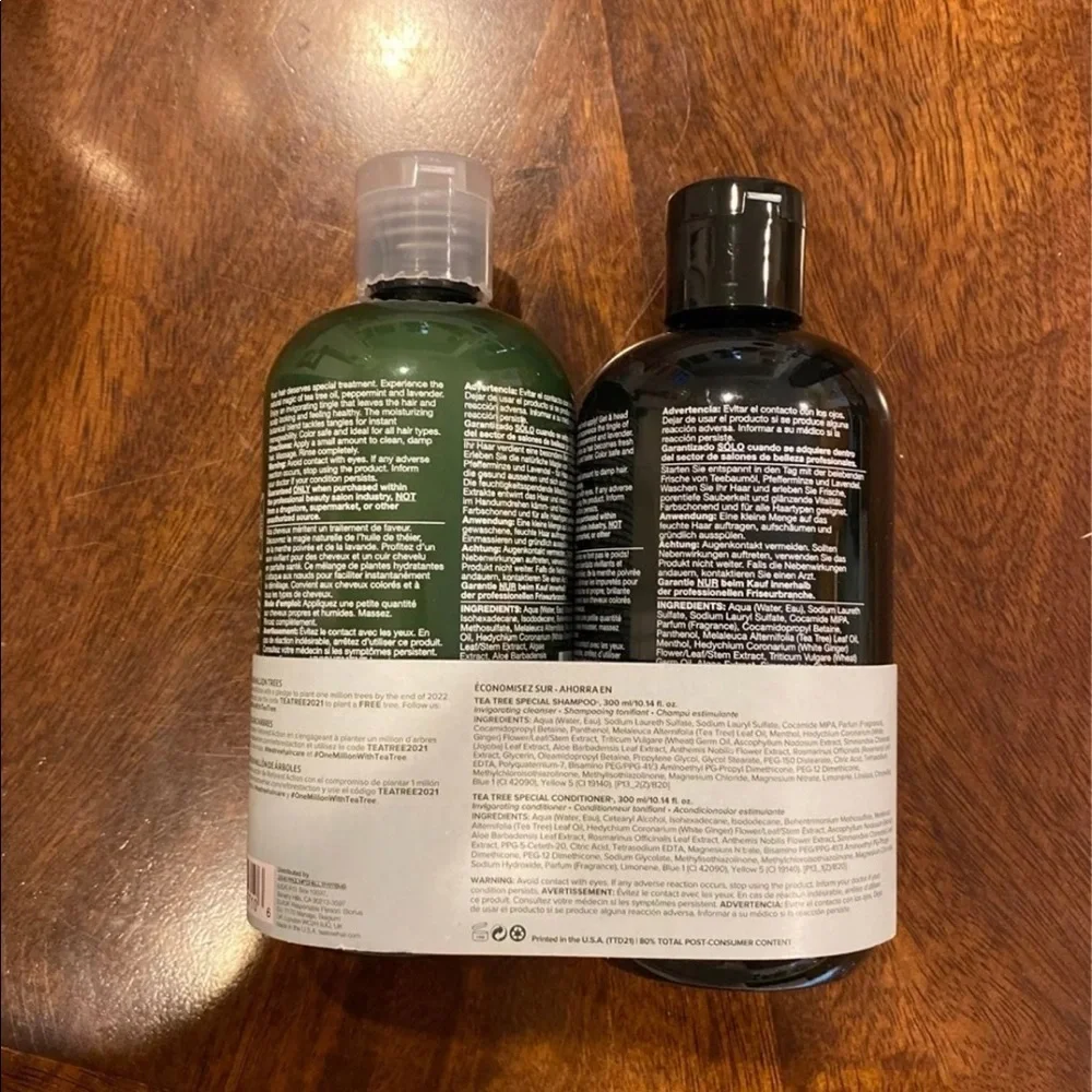 Paul Mitchell TeaTree Special Shampoo Conditioner